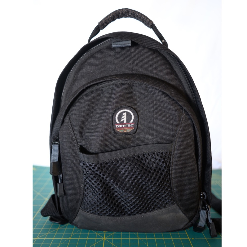 Tamrac black camera backpack